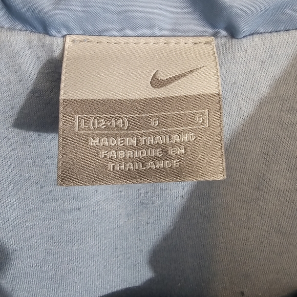 Nike Jacket Large Blue Hooded Vintage - Picture 3 of 9